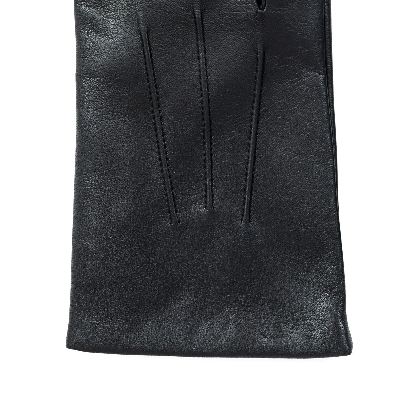 Men’s Leather Gloves with Cashmere Lining and Three Decorative Stitches – Timeless Elegance and Comfort