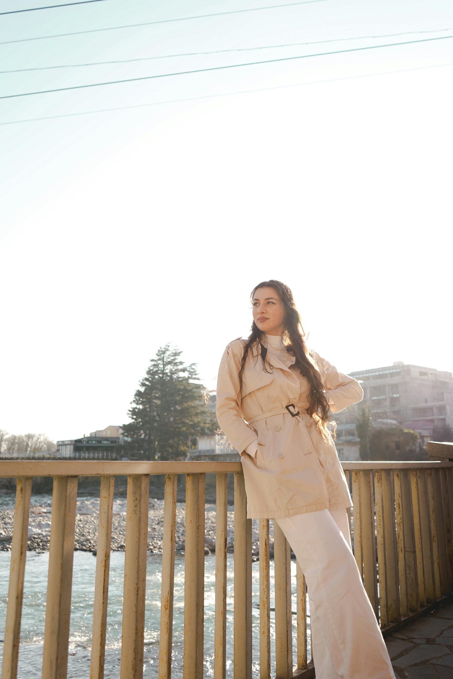 Elise Tailored Trench Coat